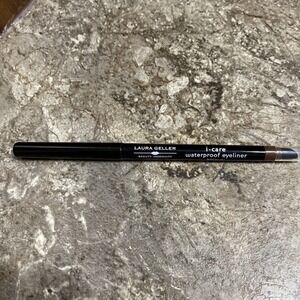 LAURA GELLER i-care Waterproof Eyeliner Brown .012 Oz Full Size New